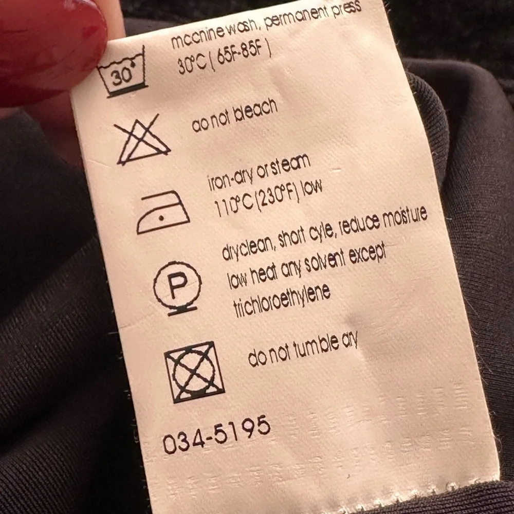 BOGNER Black Crushed Velvet Turtleneck Top Y2K Gothic Après Ski Performance 14 - Picture 14 of 16